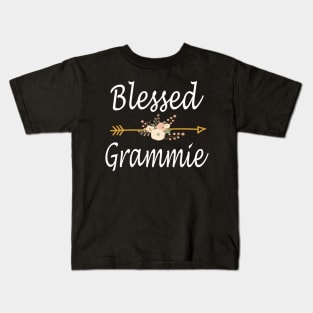 Blessed Grammie Mothers Day Kids T-Shirt
